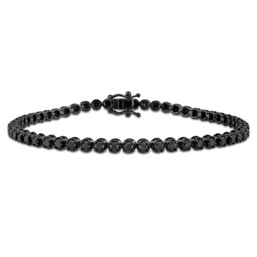 Sofia B. 1 5/8 cttw Black Diamond Tennis Bracelet
