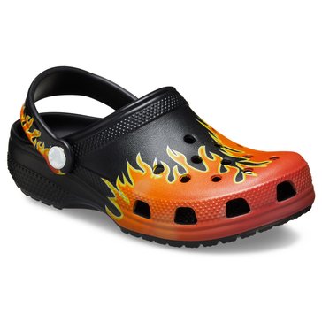 Crocs Little Kids' Classic Flame Clog